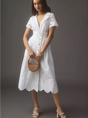 Mave White Dress